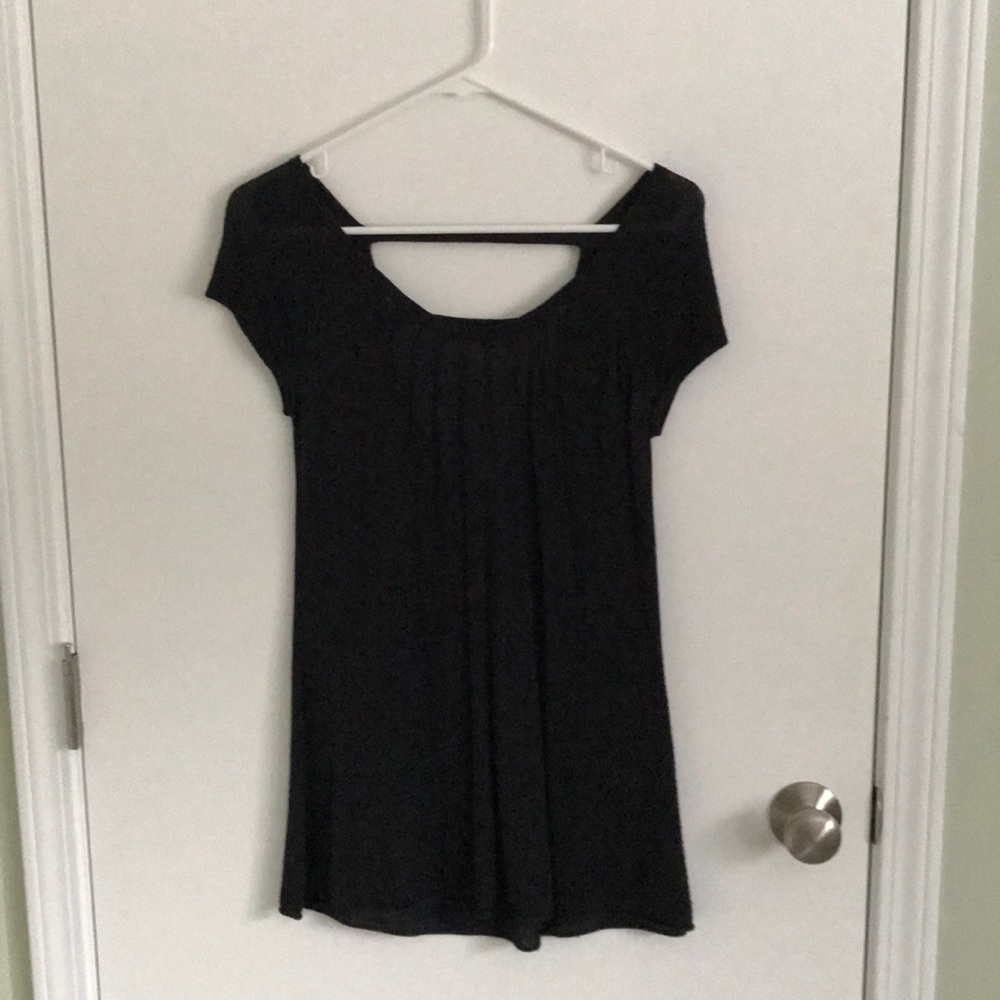 Topin Black Tunic T-shirt